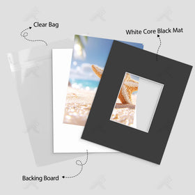 Golden State Art clear resealable bag detail showing easy storage and dust protection