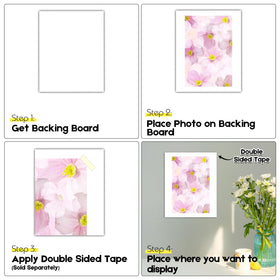 Golden State Art 11x17 backer board ideal for DIY presentations and projects