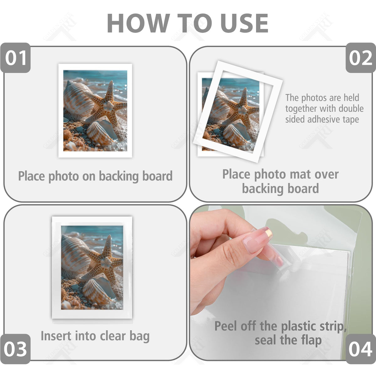 Golden State Art mat used in framed photo demonstrating professional display benefit