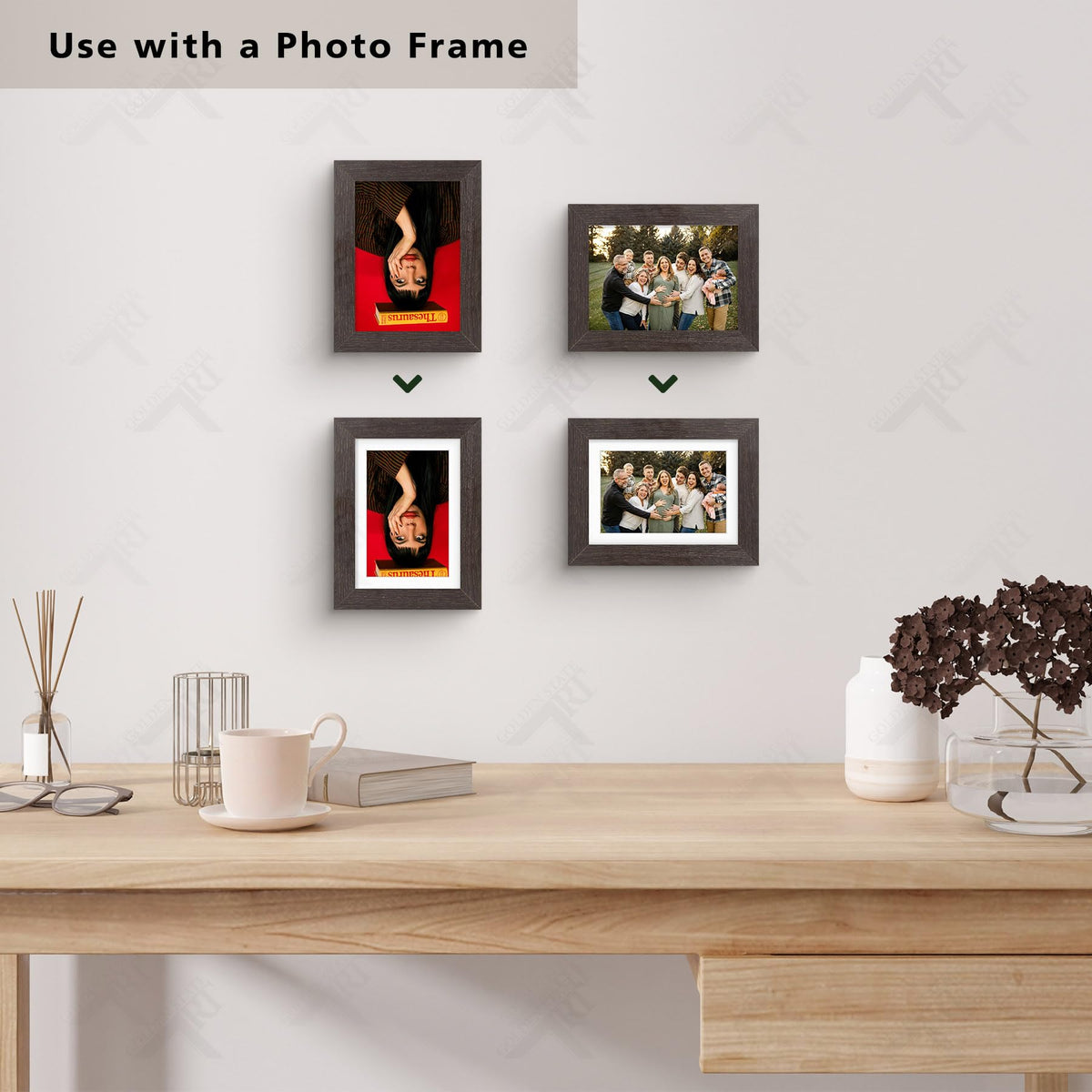Golden State Art complete mat set enables quick, organized framing.