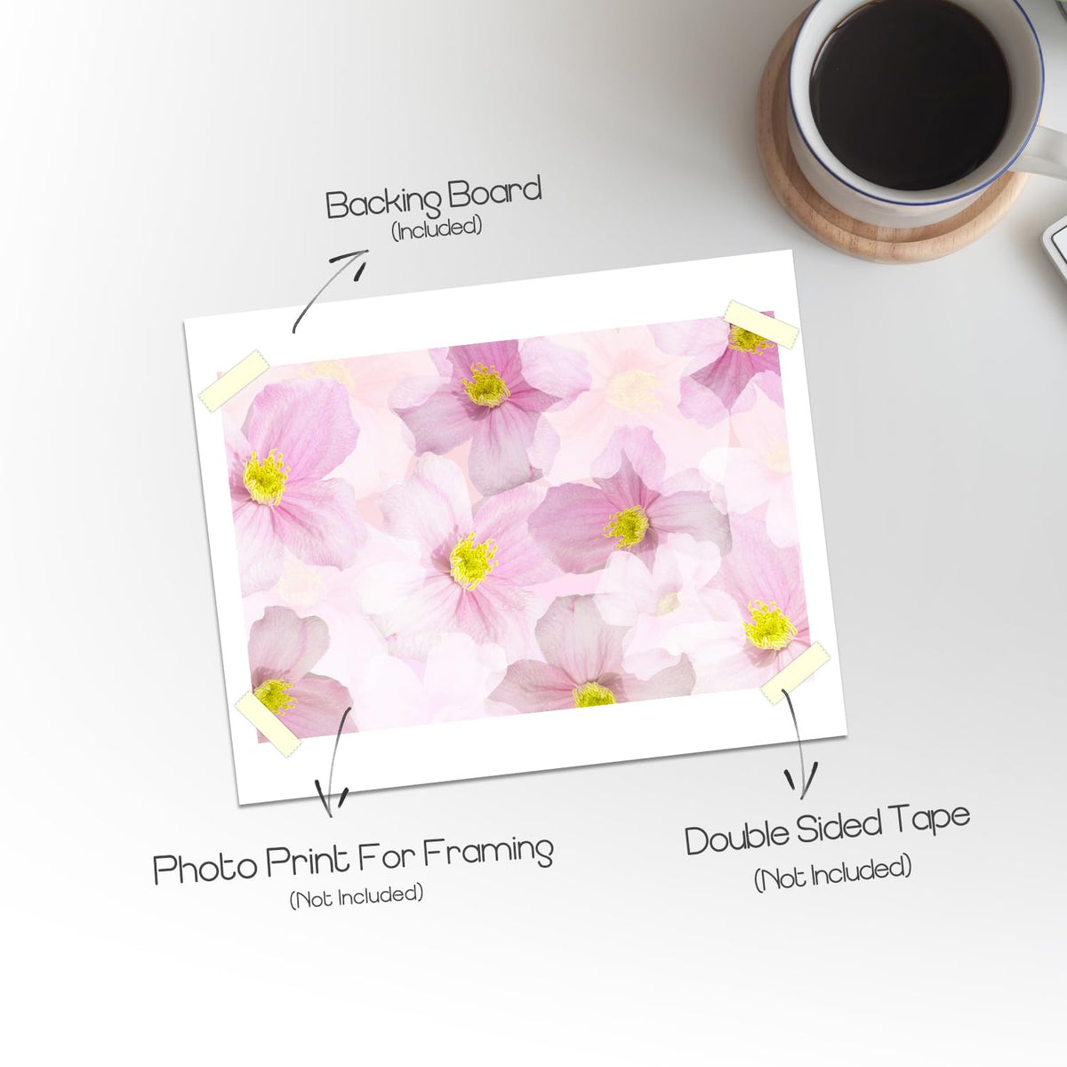 Golden State Art backer board suitable for frames and home displays