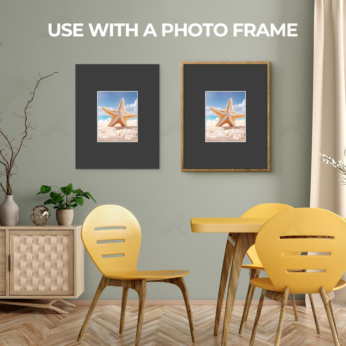 Golden State Art stack of five mats illustrating kit quantity and ready-to-use convenience