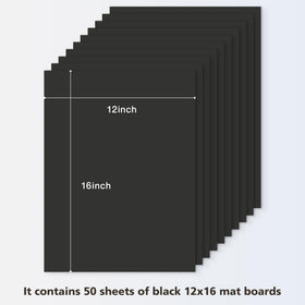 Golden State Art uncut mat pack 50 for DIY projects and displays