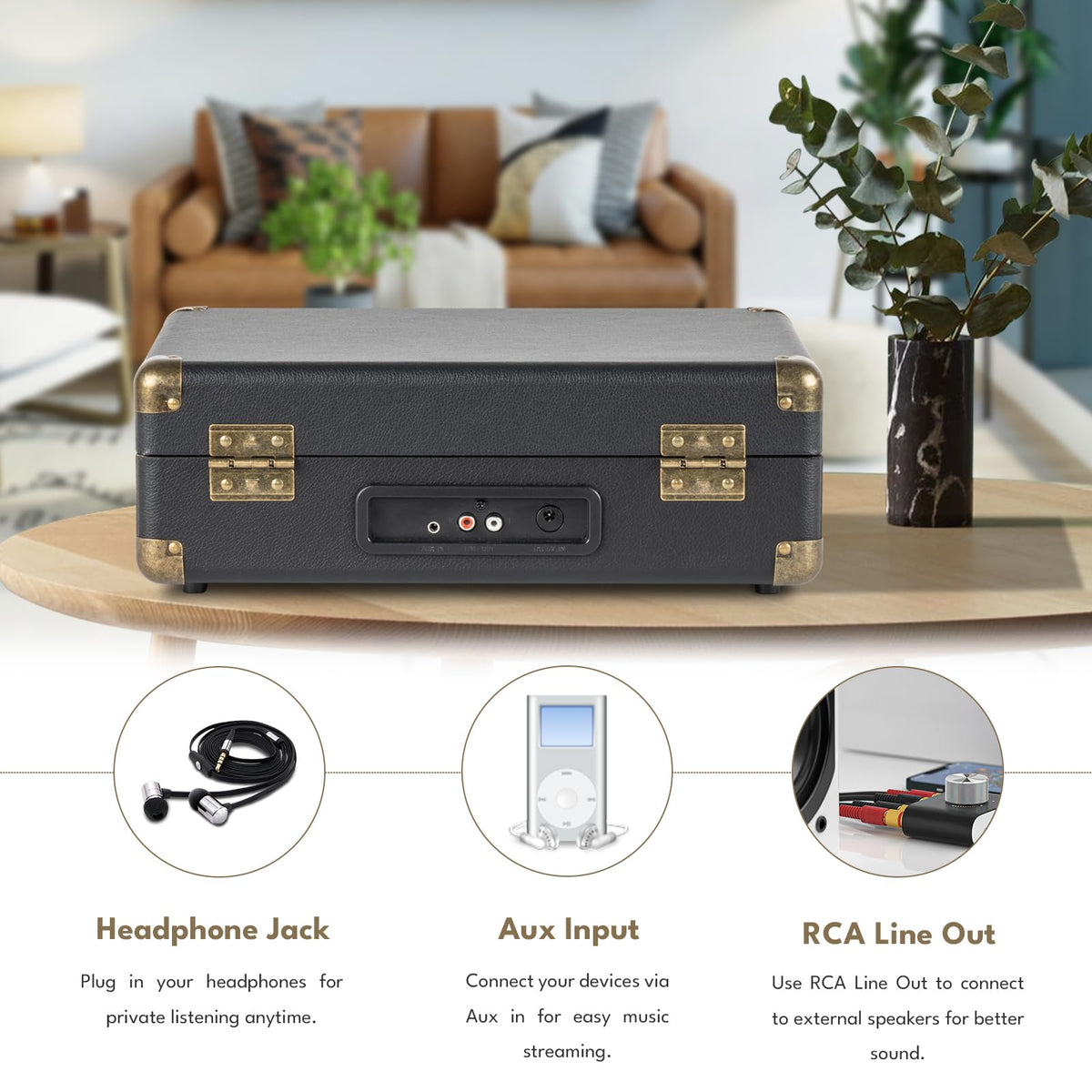 GOLDSHIP battery indicator and charging port illustrating rechargeable 2500mAh power for cordless use