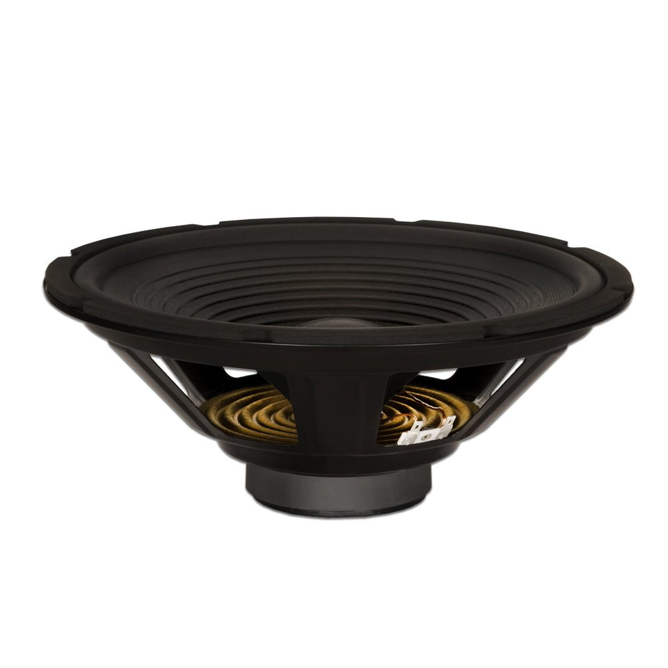 Goldwood Sound GW-212 front view showing mounting holes and cone, ideal for accurate replacements