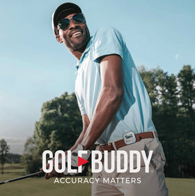 Golf Buddy Voice 2S+ ideal for quick on-course distance checks.