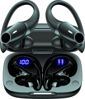 GOLREX front packaging showing earbuds and case with clear branding and convenience