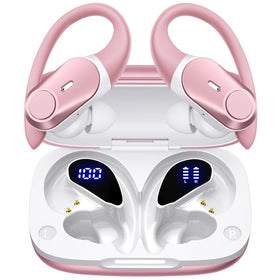 GOLREX front packaging showing rose gold earbuds and benefits
