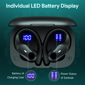 GOLREX wireless charging case open, illustrating fast charging convenience