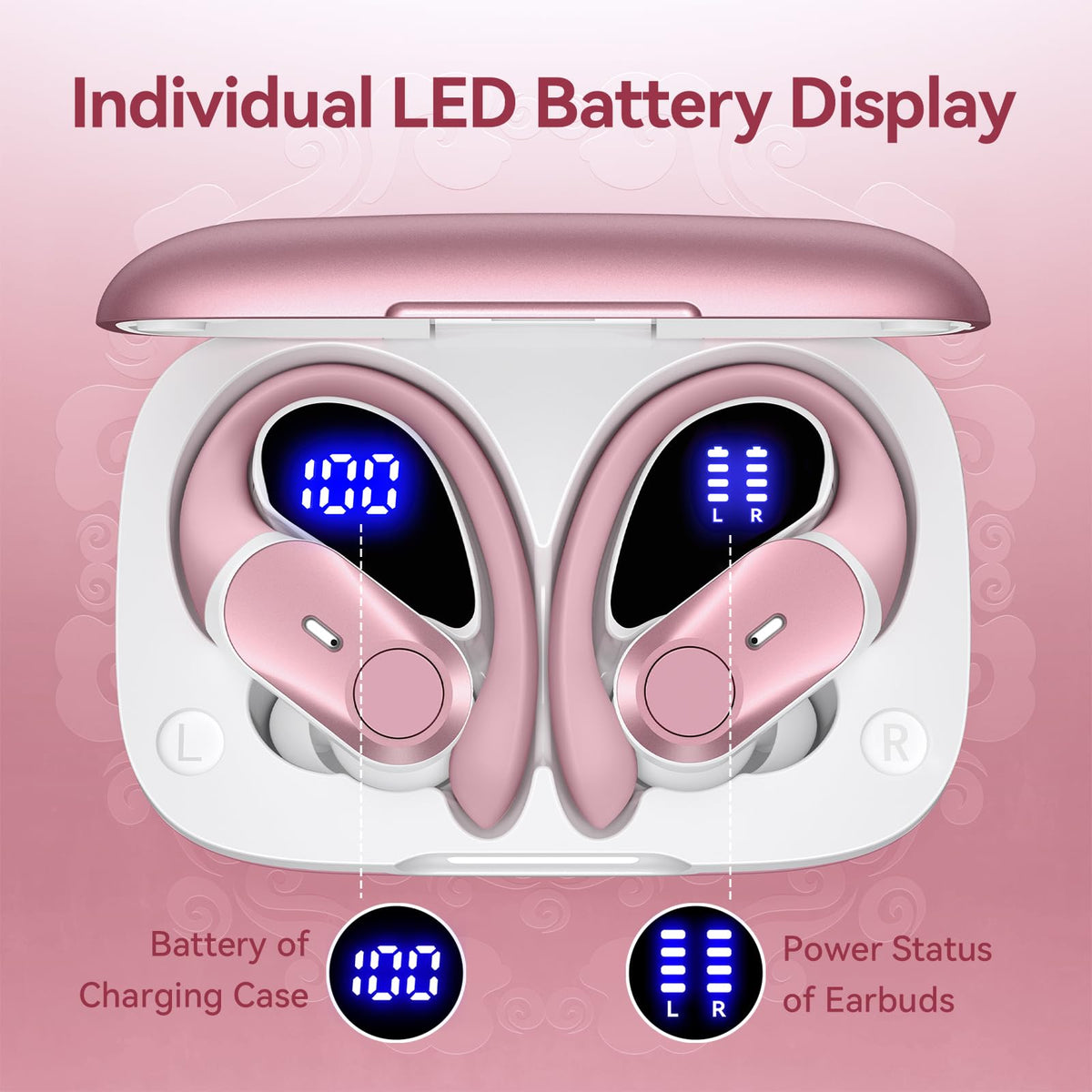 GOLREX case wirelessly charging on pad for fast recharge benefit