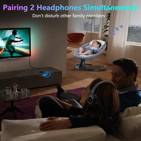Golvery BT53 up-to-16-hours playback, perfect during flights.