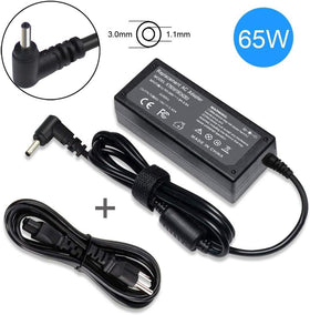 Gomarty 65W charger close-up highlighting built-in safety protections
