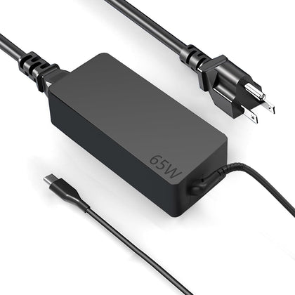 Gomarty 65W USB-C front view showing compact charger and benefit of portability