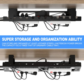 GOME close-up of hollow bottom slots enabling airflow and secure tie anchoring