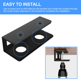 GOME screws and hardware ready for secure screw-mounted installation