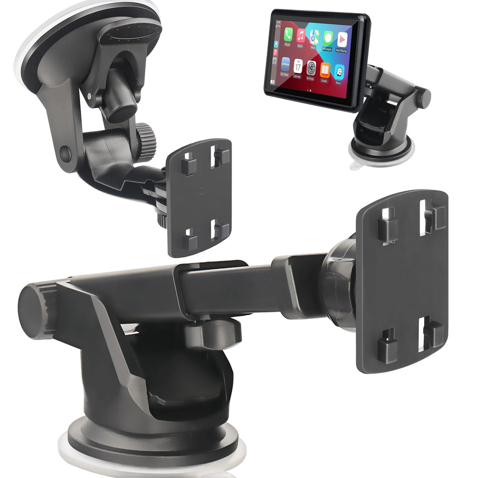 Gonifeto carplay mount long dashboard view for easy hands-free navigation.