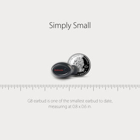 GoNovate G8 offers a 33-foot wireless range for hands-free listening.