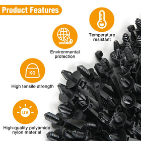GOOACC cable ties ideal for indoor and outdoor wiring and fastening.
