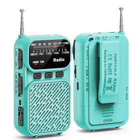Goodes AM/FM radio with crisp reception for field work and emergencies.