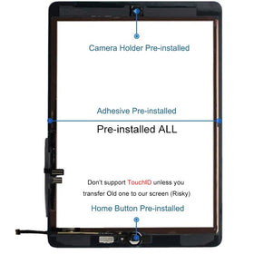 GoodFixer preinstalled home button close-up ensures navigation works