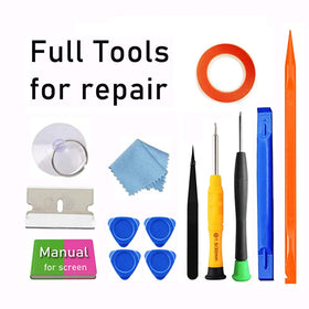 GoodFixer digitizer next to ruler, shows size match for proper 10.9/11 inch fit