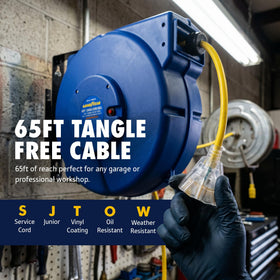Goodyear premium SJTOW cable resists oil and moisture for tough environments.
