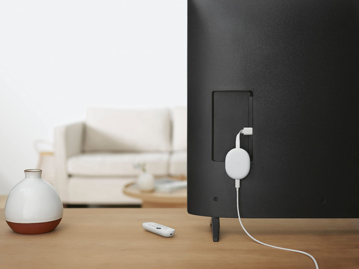 Cast from your phone to the TV for easy playback.