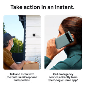 Google Nest Cam Gen 2 Battery app alert notification example
