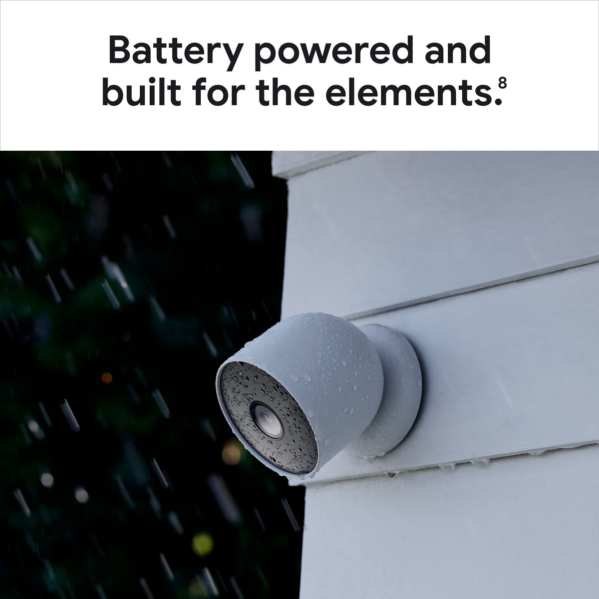 Close-up of Google Nest Cam Gen 2 Battery showing quick-swap design