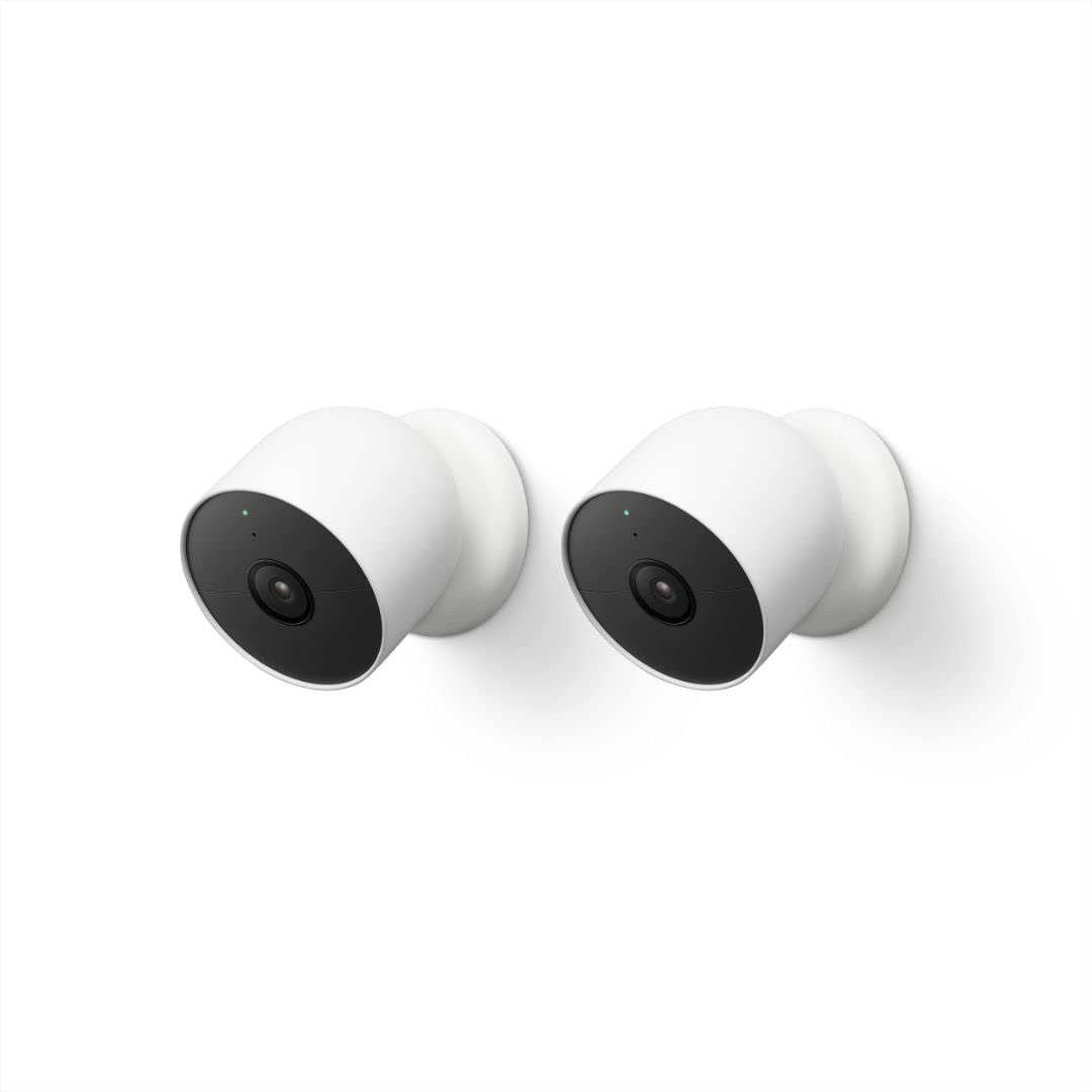 Google Nest Cam Gen 2 Battery outdoors with flexible placement for continuous monitoring