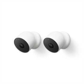 Google Nest Cam Gen 2 Battery outdoors with flexible placement for continuous monitoring