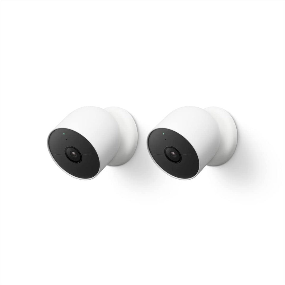 Google Nest Cam Gen 2 Battery outdoors with flexible placement for continuous monitoring