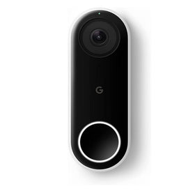 Google Nest Doorbell Wired 720p setup view shows quick installation steps