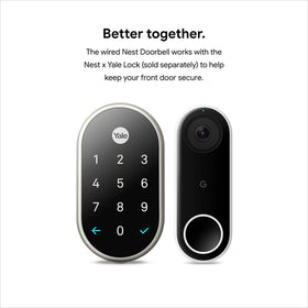 Google Nest Doorbell Wired live view to monitor doorstep remotely