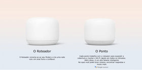 Google Nest WiFi 3-pack coverage map illustrating seamless mesh reach.