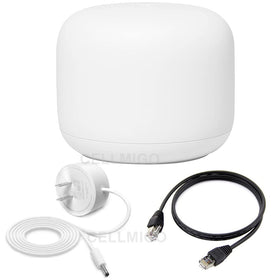 Google Nest Wifi extender side view enabling seamless whole-home roaming