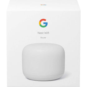 Google Nest Wifi in use in living room showing strong signal for streaming and multiple devices