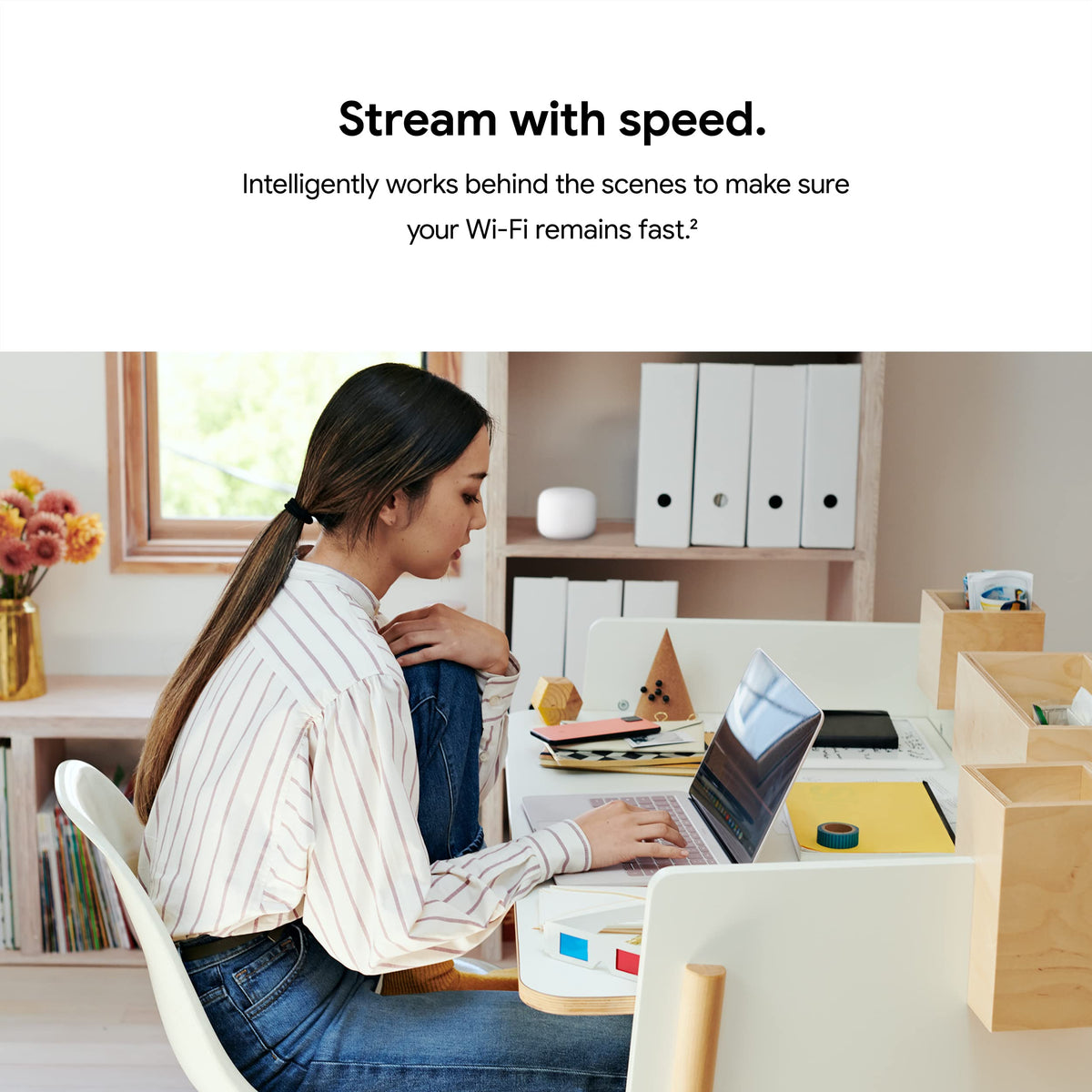 Google Nest Wifi Point setup shown in the Google Home app.