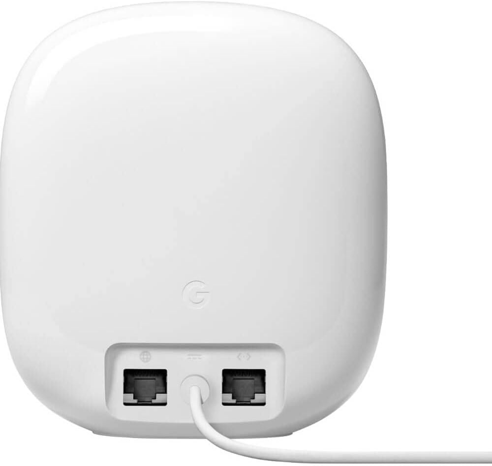 Google Nest WiFi Pro mesh coverage diagram shows whole-home signal strength.