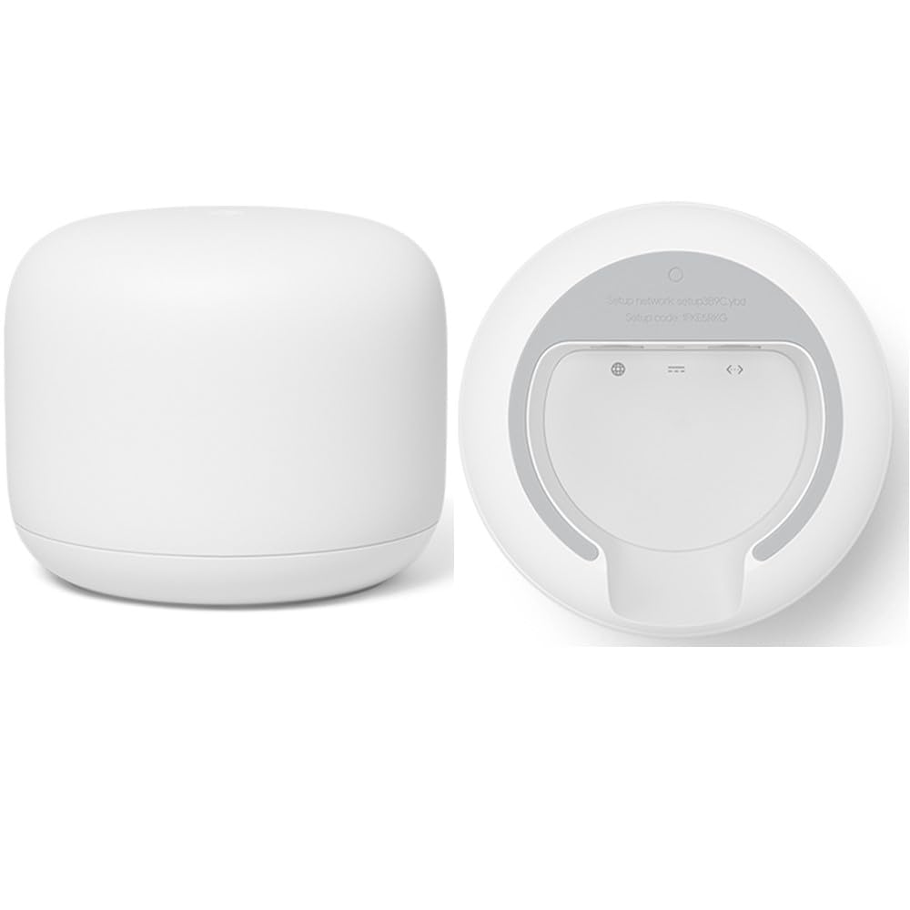 Google Nest Wifi renewed packaging highlights renewed condition and savings