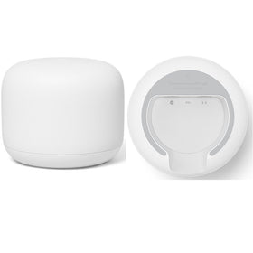 Google Nest Wifi renewed packaging highlights renewed condition and savings