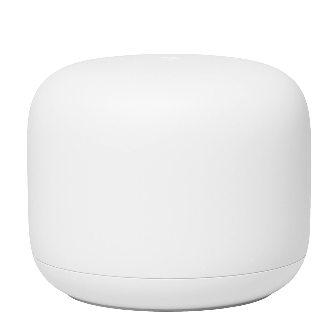Google Nest Wifi Router in living room setting showing seamless whole‑home Wi‑Fi