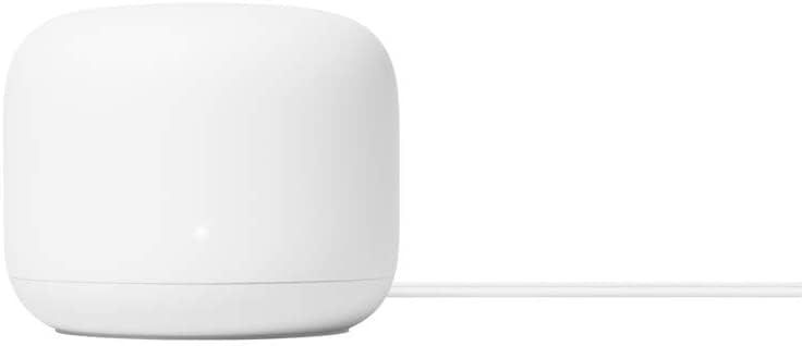 Google Nest Wifi setup guide illustration showing quick setup steps