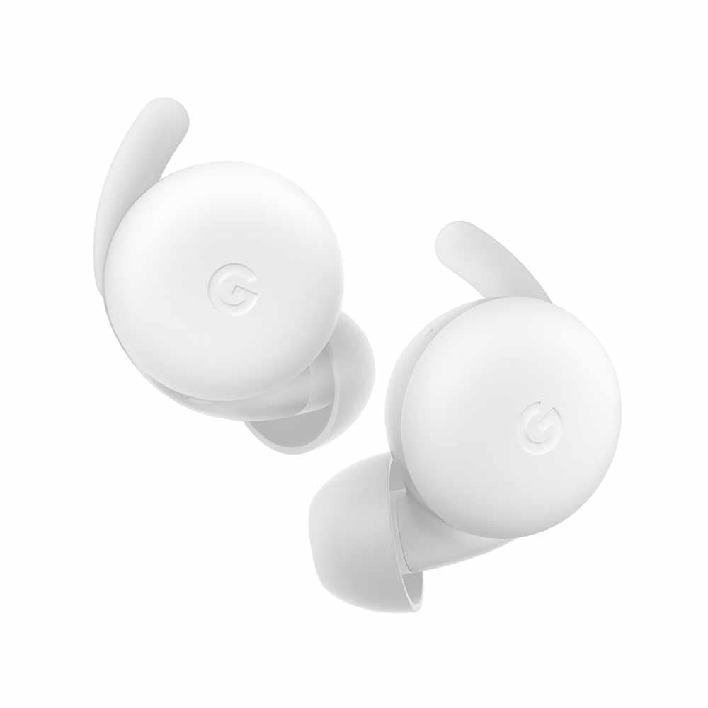 Google Pixel Buds A-Series touch controls enable fast access to assistant and playback.