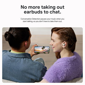 Google Pixel Buds Pro 2 conversation-detection pauses music when you speak