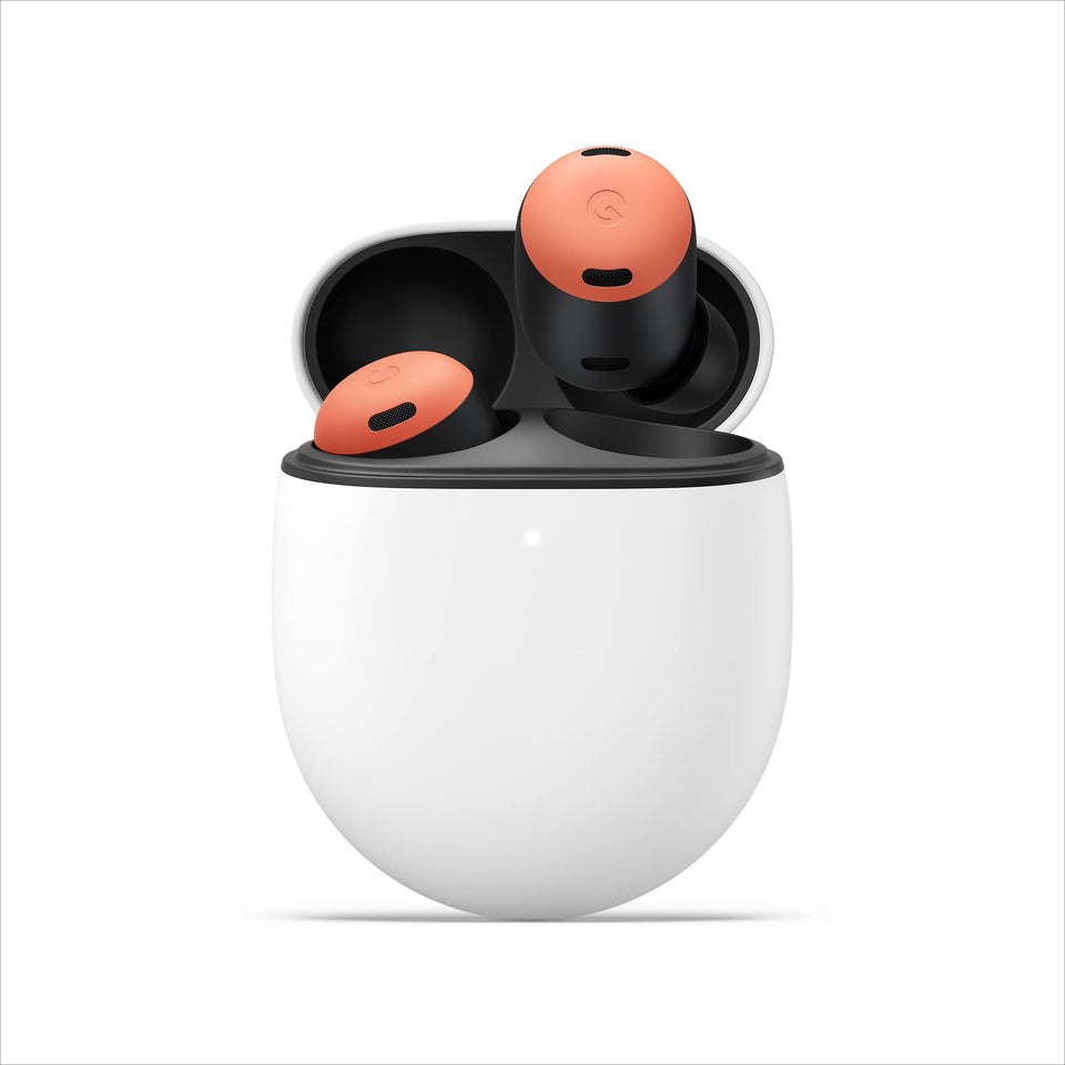 Google Pixel Buds Pro charging case shown for wireless charging compatibility