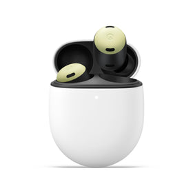 Google Pixel Buds Pro lemongrass case, wireless charging ready for busy days