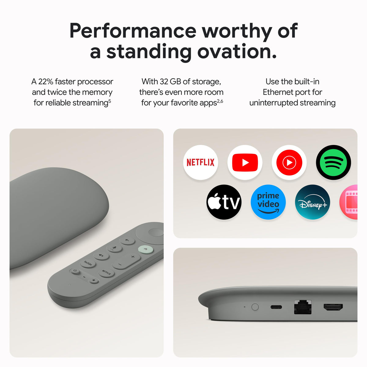 Dolby Vision on Google TV Streamer 4K delivering vivid scenes.