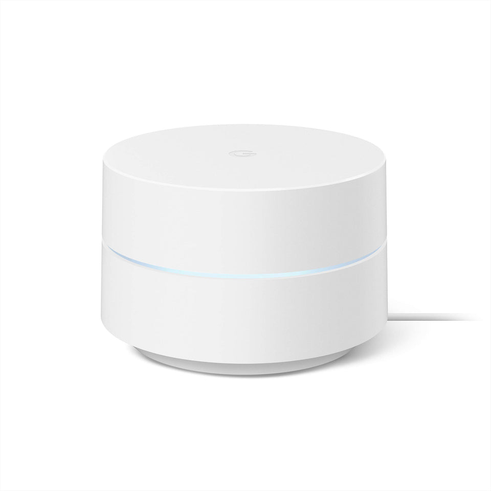Google Wifi AC1200 setup image showing quick, simple network setup.