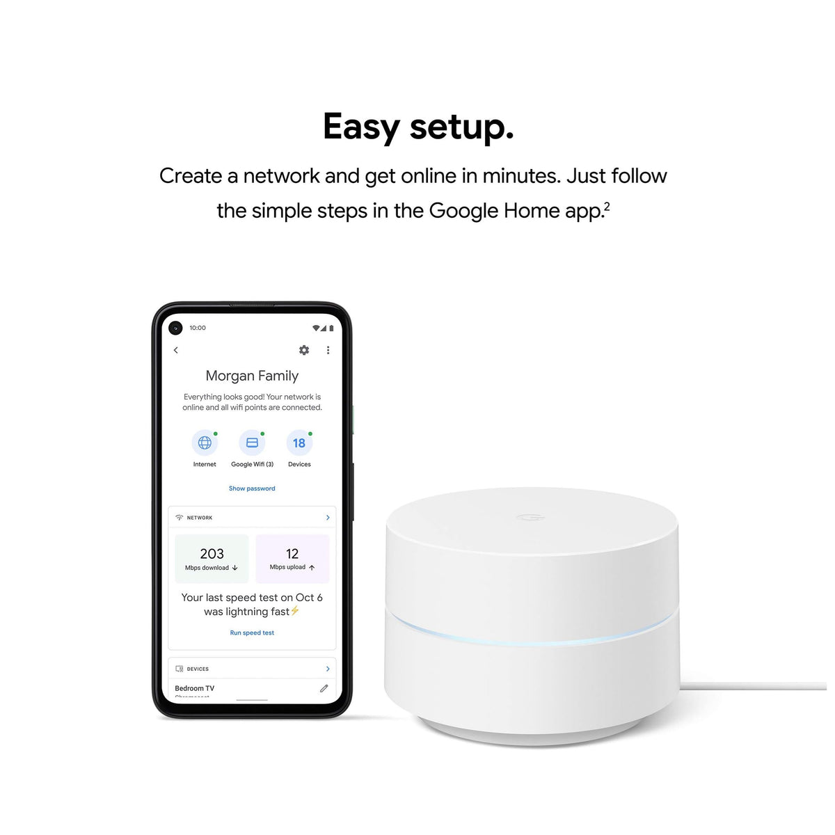 Guest network setup on Google WiFi for safe visitor access